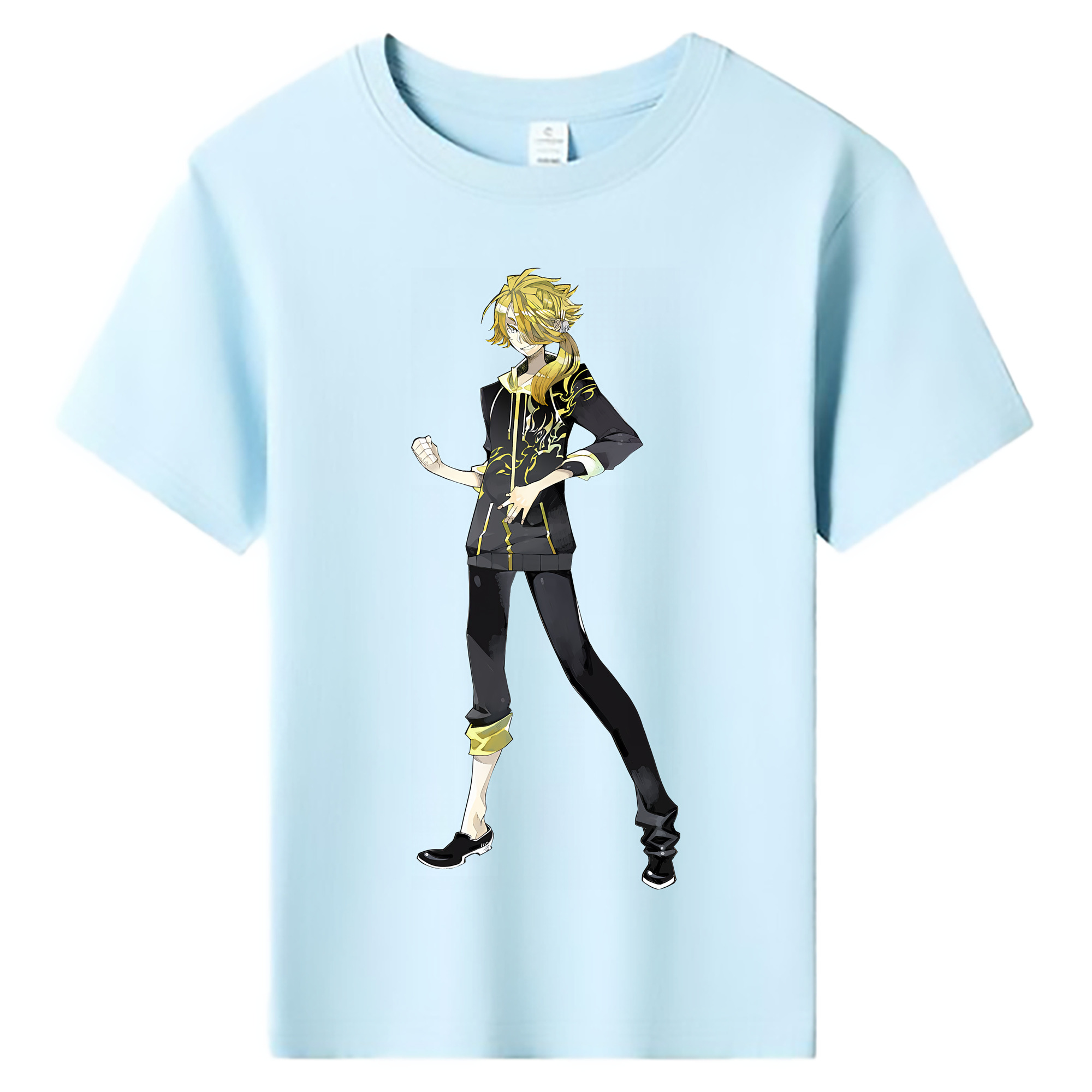 （画像用） 刀剣乱舞 Touken Ranbu 綿100％キッズTシャツ（フロントプリント）